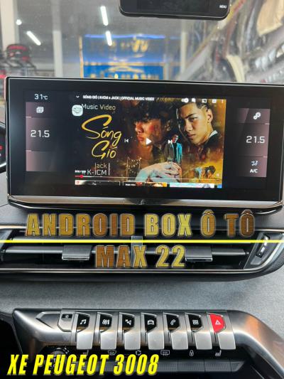 Android Box Ô tô lắp xe Peugeot 3008