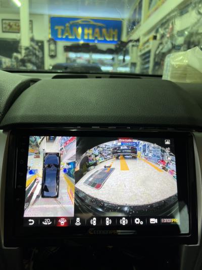 Lắp Màn Hình Android theo xe Camry 2013 + Camera 360