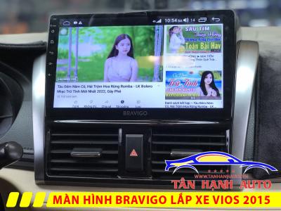 Lắp màn hình Ô tô Android theo xe Vios 2015