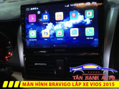 Lắp màn hình Ô tô Android theo xe Vios 2015