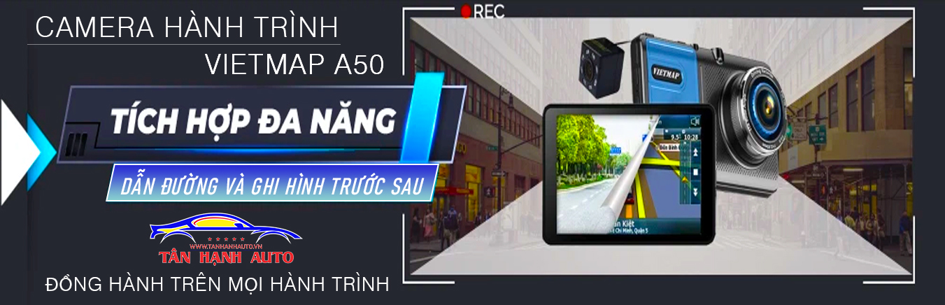 CAMERA HÀNH TRÌNH VIETMAP A50