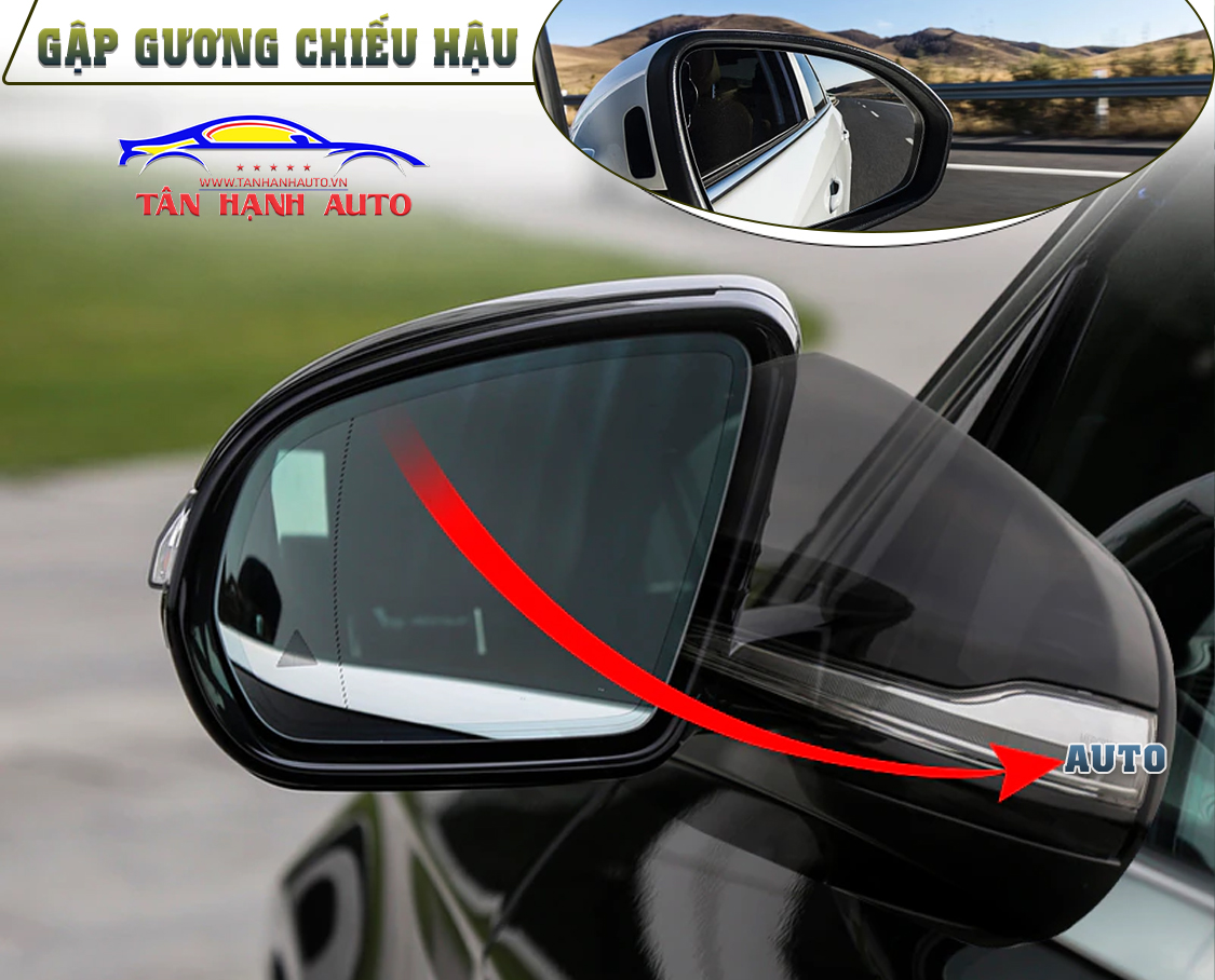Độ gập gương chiếu hậu Ô tô