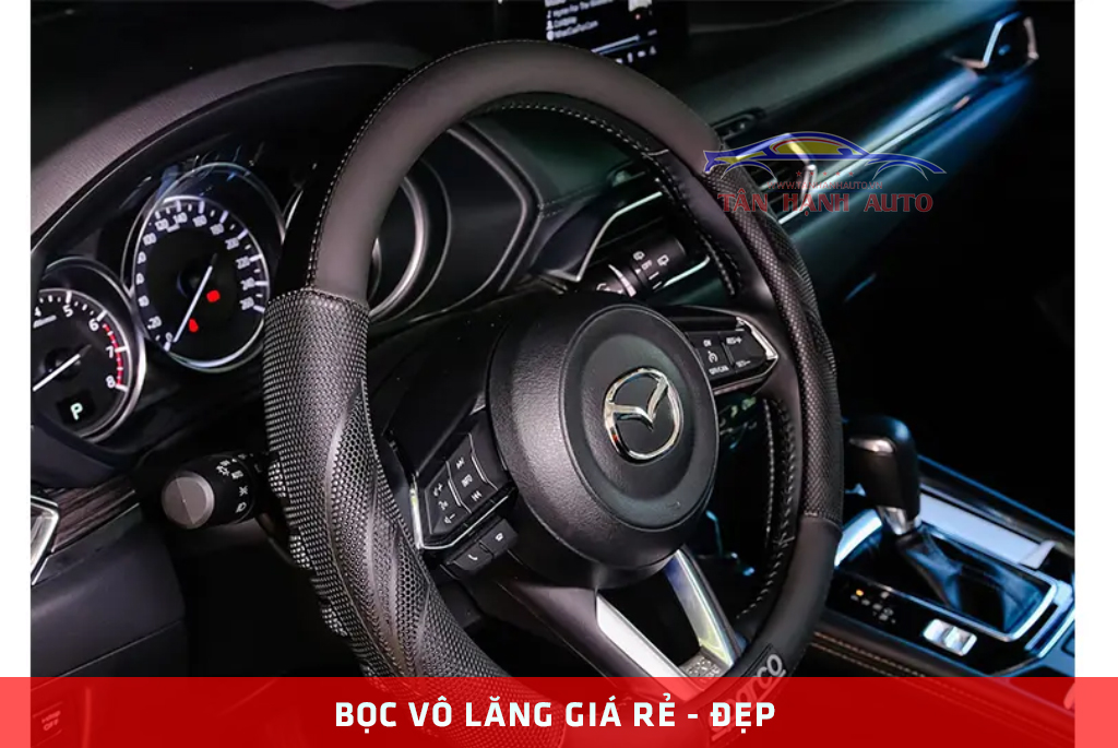 bọc vô lăng xe hơi giá rẻ, bọc vô lăng ô tô đẹp, 